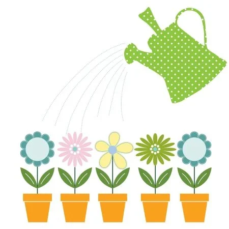 A Bamboo Screen In 9 Easy Steps. Watering Can, Flowers, Flower Pots-902236.Jpg